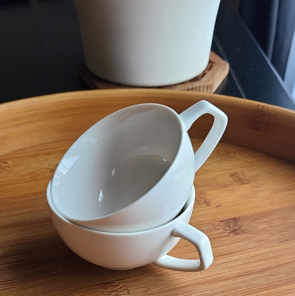 David's Tea White Teacup (2) - Picture 5 of 6